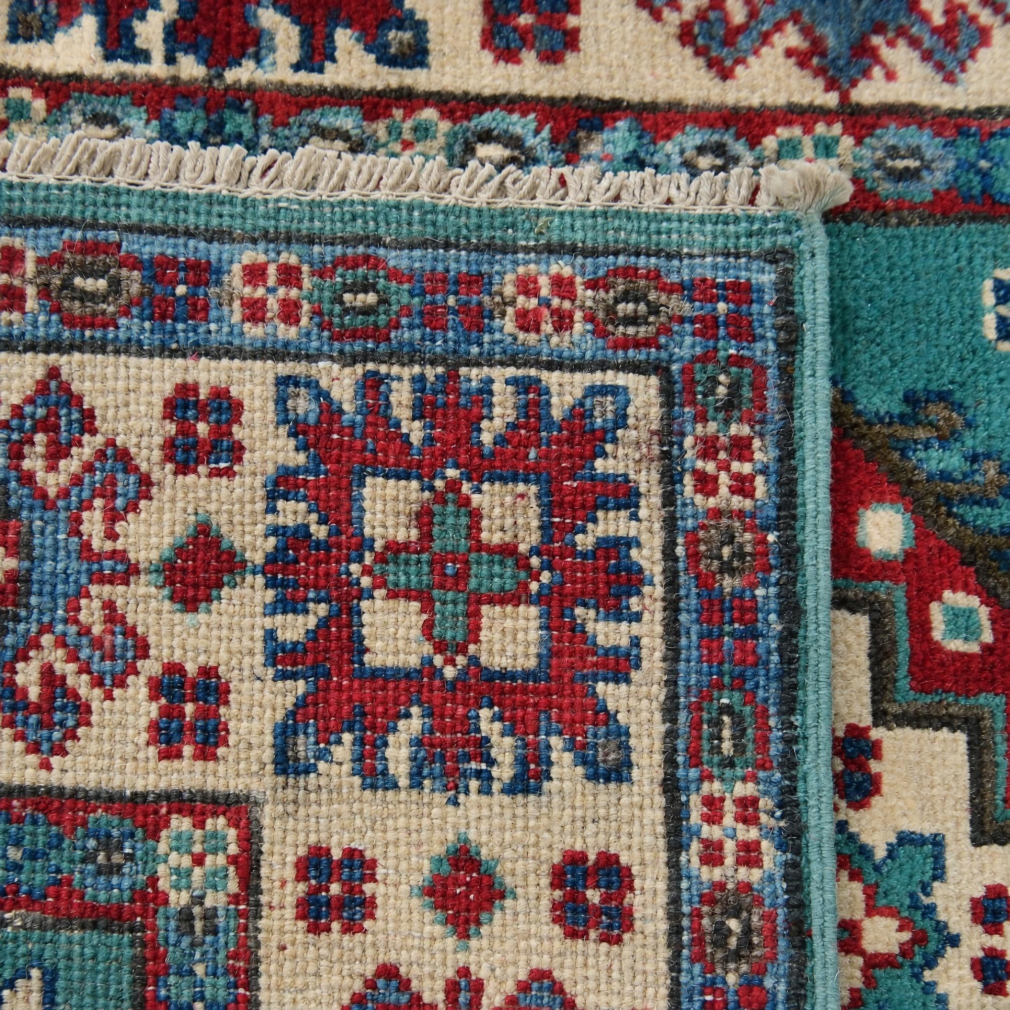 80cm x 120cm Hand Knotted Kazak Rug
