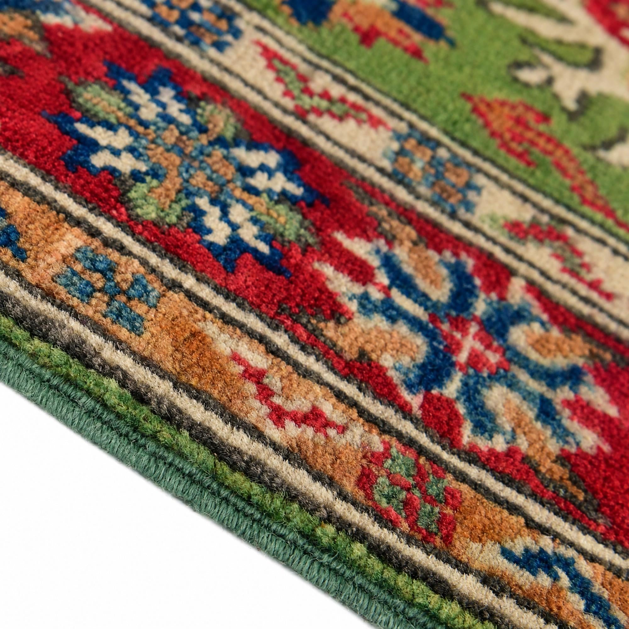 60cm x 90cm Hand Knotted Kazak Rug