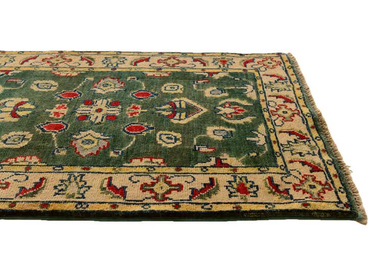 2' 3 x 3' 4 Hand Knotted Kazak Rug