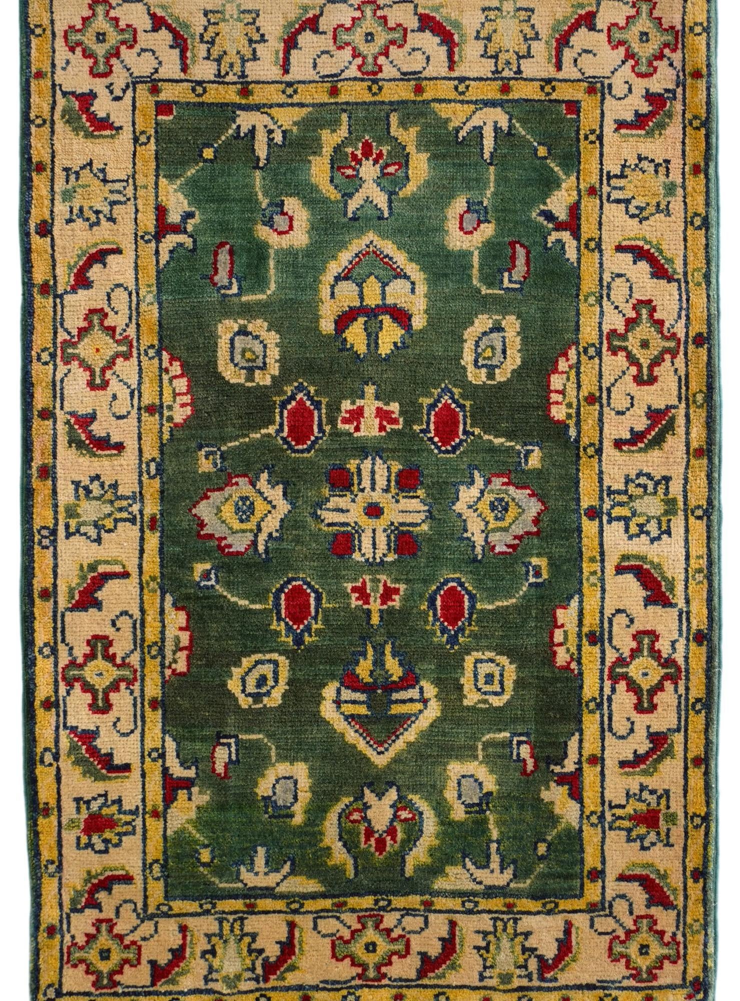 2' 3 x 3' 4 Hand Knotted Kazak Rug