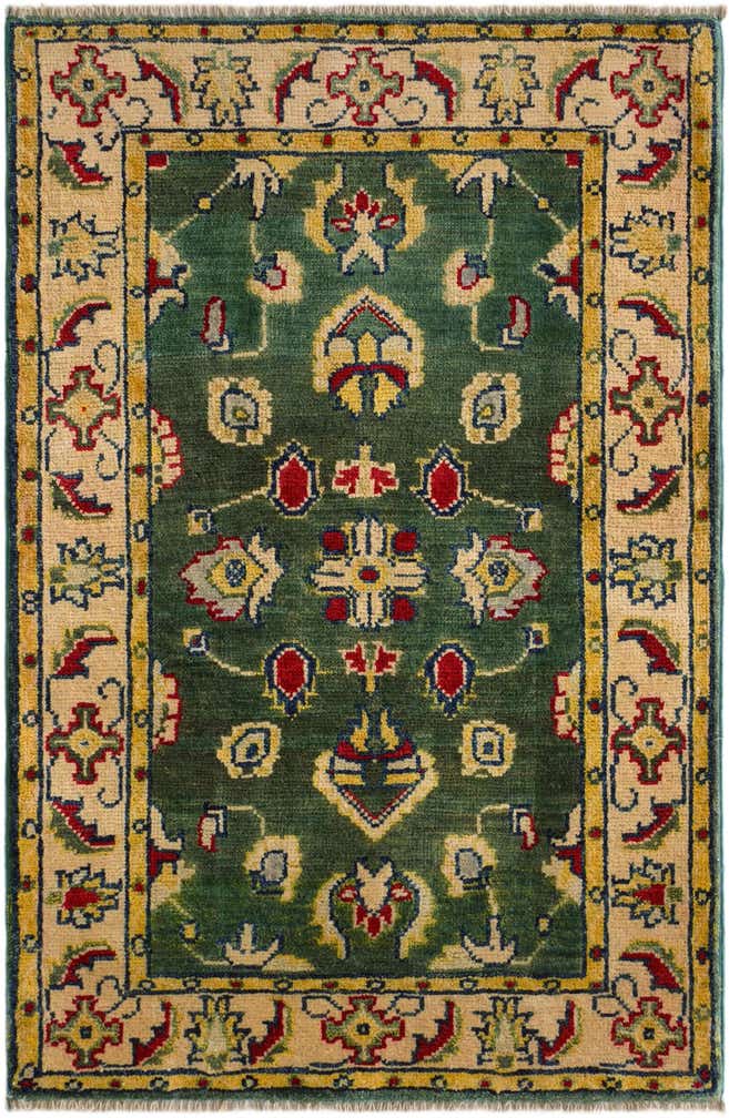 2' 3 x 3' 4 Hand Knotted Kazak Rug