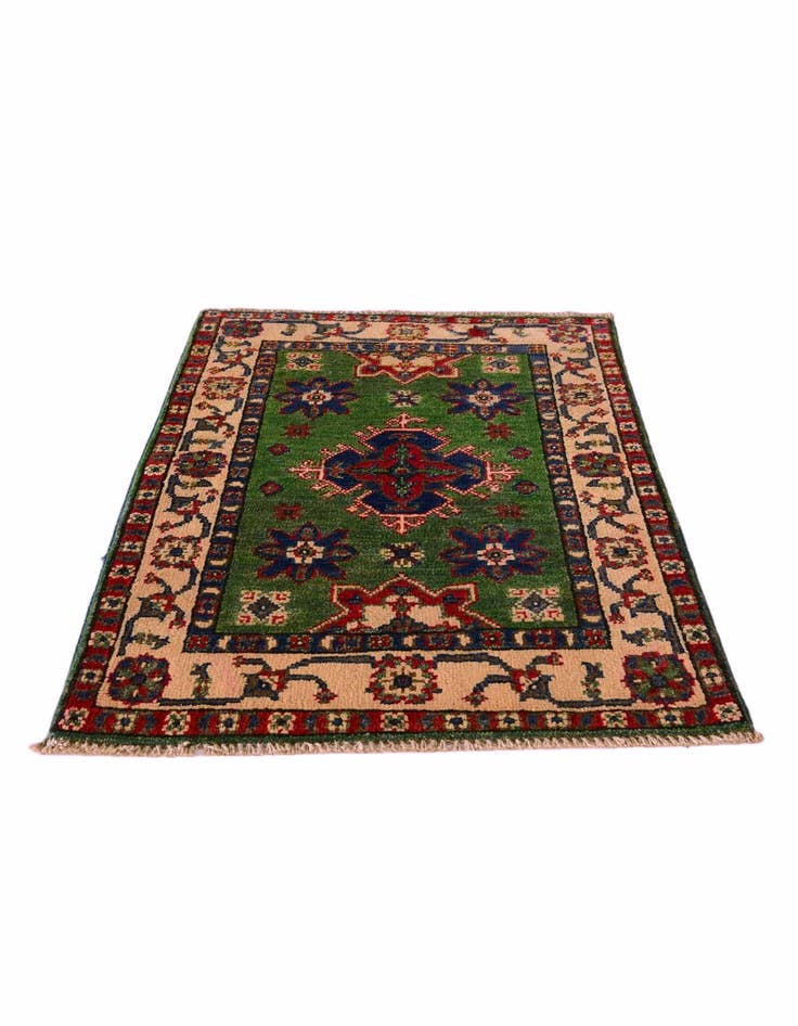 Detail image of 2' x 3' Hand Knotted Kazak Rug