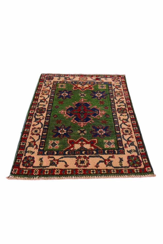 Detail image of 2' x 3' Hand Knotted Kazak Rug