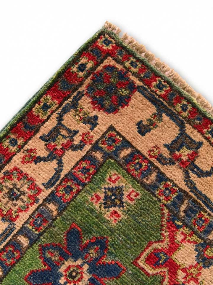 2' x 3' Hand Knotted Kazak Rug