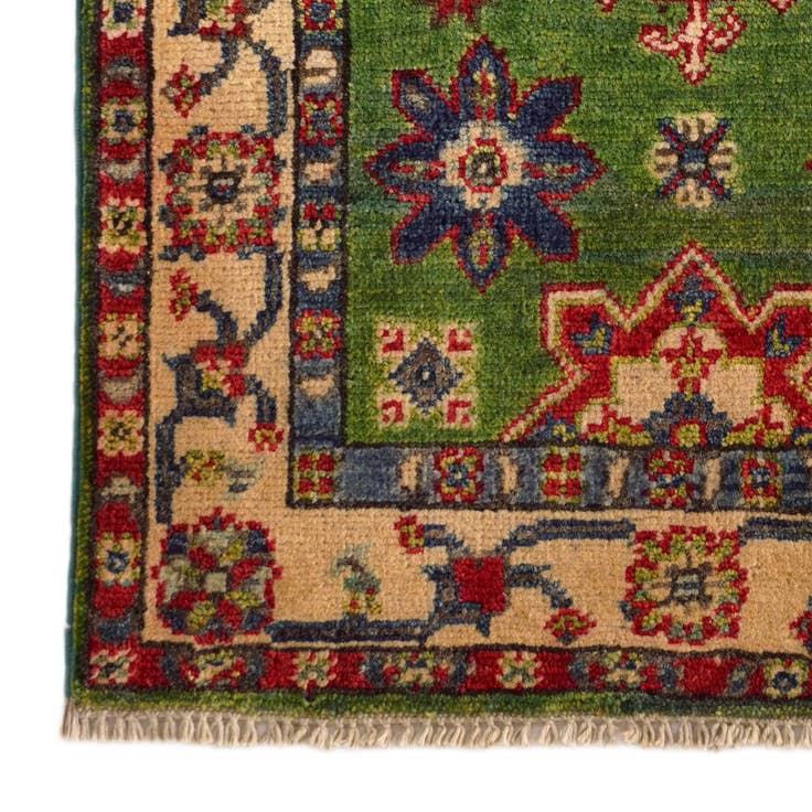 Detail image of 2' x 3' Hand Knotted Kazak Rug