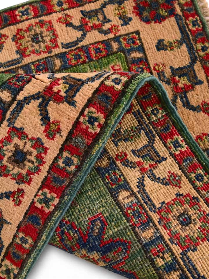 2' x 3' Hand Knotted Kazak Rug