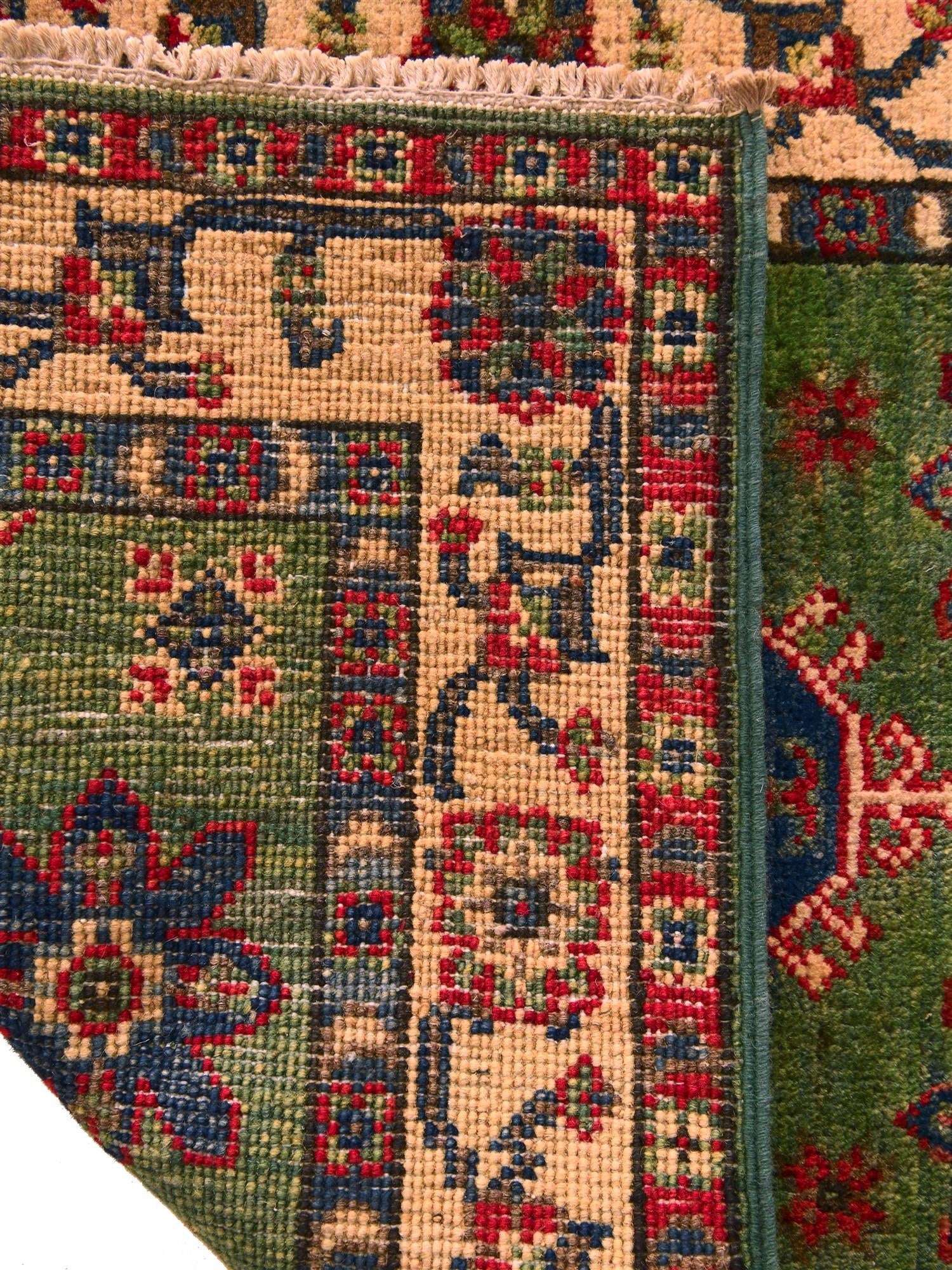 2' x 3' Hand Knotted Kazak Rug