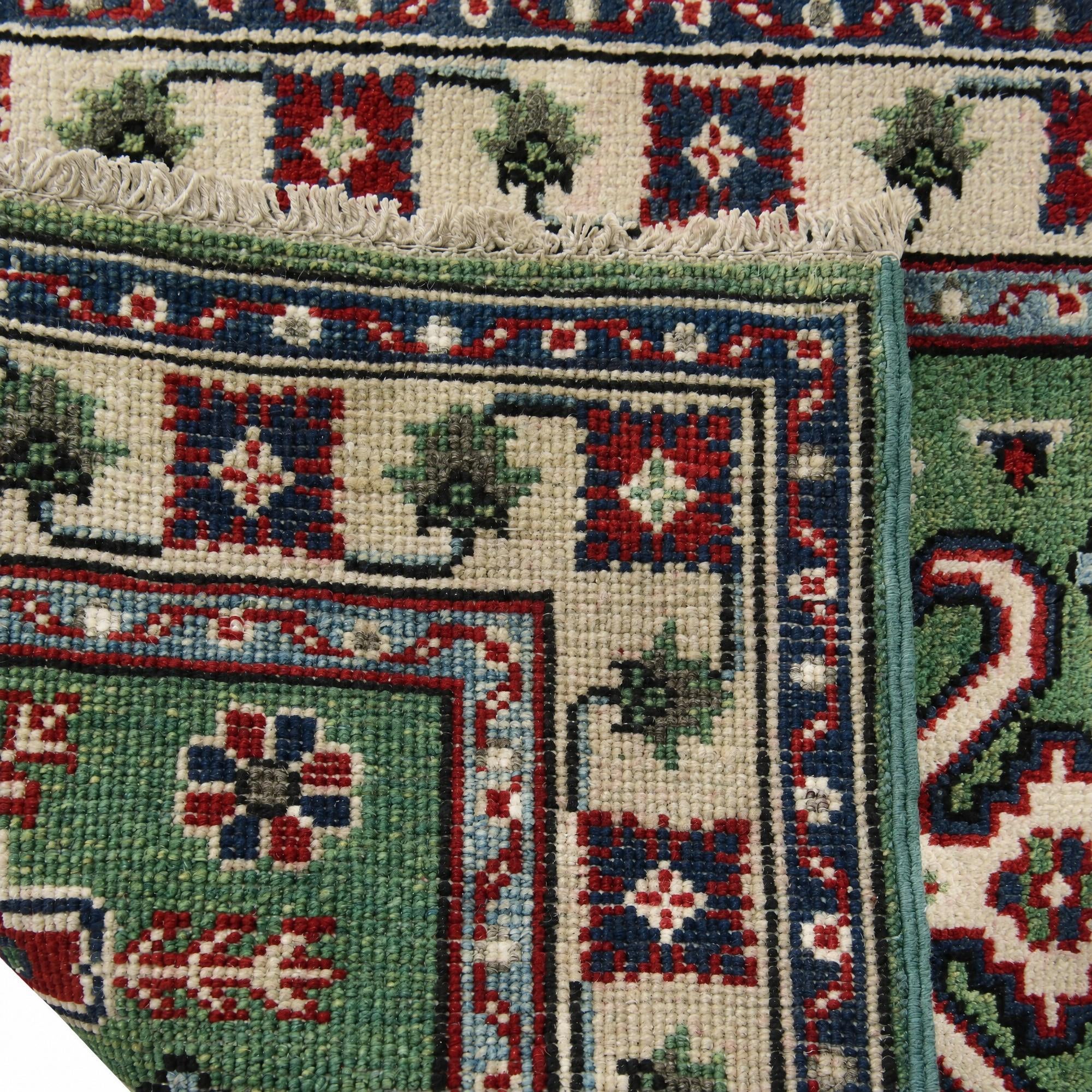 65cm x 95cm Hand Knotted Kazak Rug