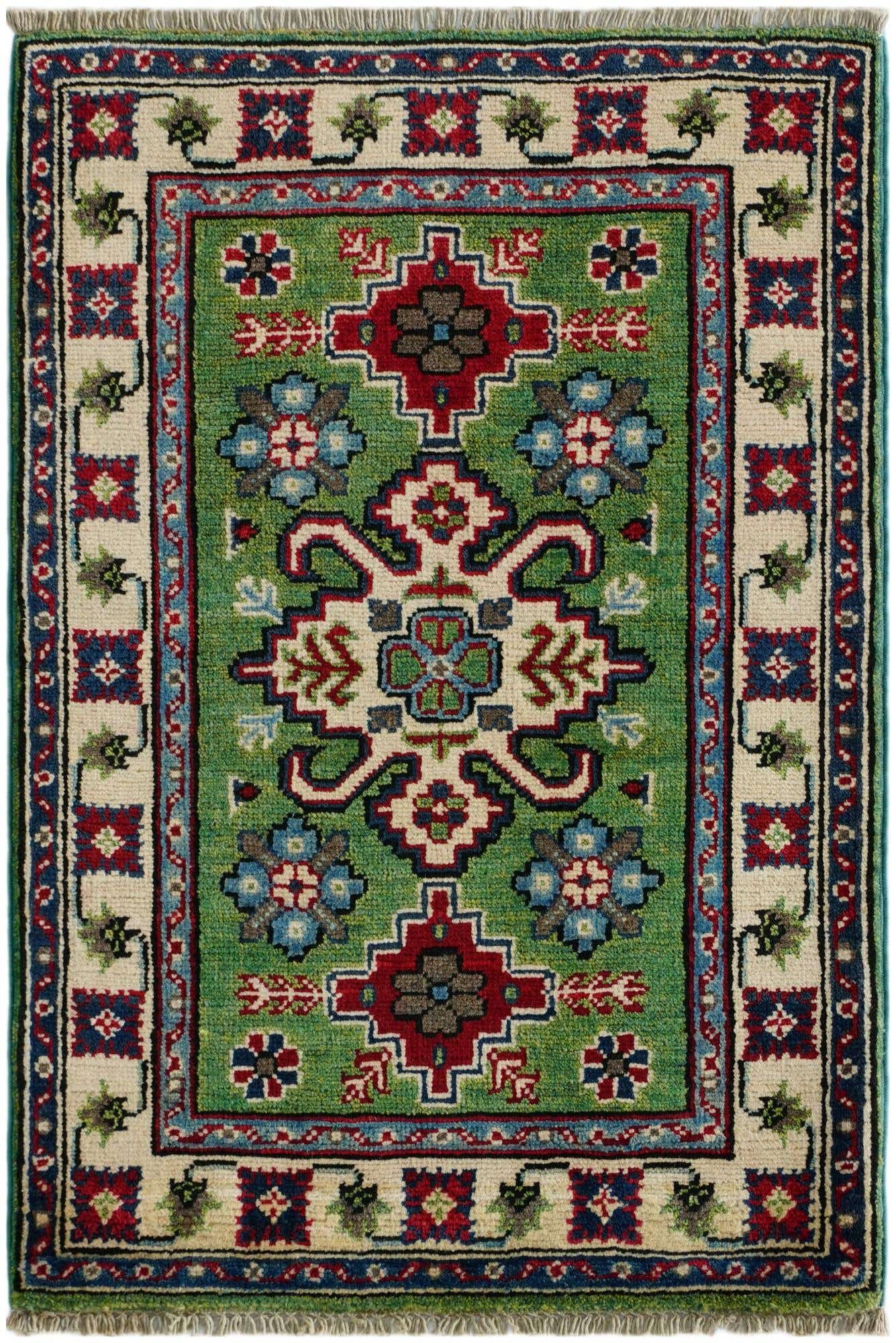2' 1 x 3' 1 Hand Knotted Kazak Rug
