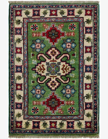 2' 1 x 3' 1 Hand Knotted Kazak Rug