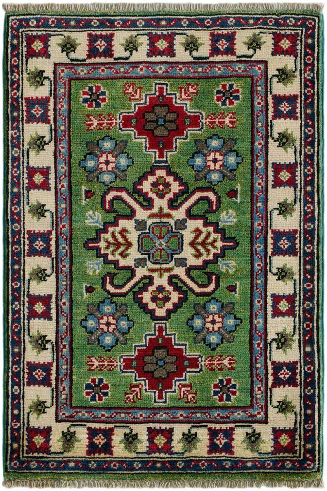 2' 1 x 3' 1 Hand Knotted Kazak Rug
