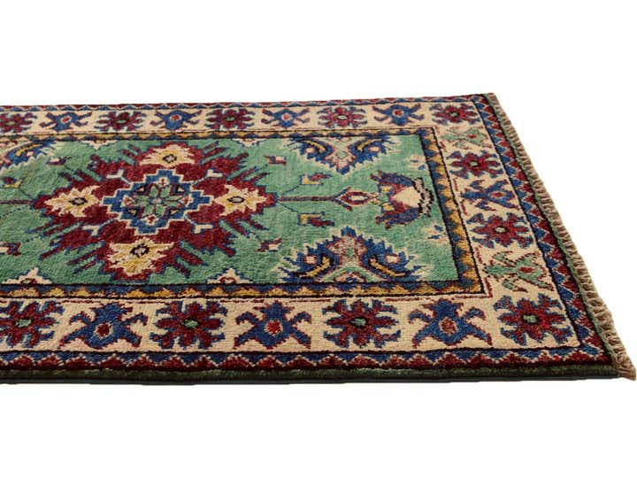 2' x 3' 1 Hand Knotted Kazak Rug