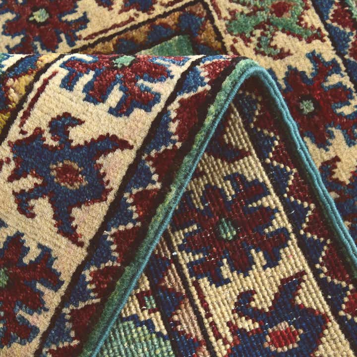 2' x 3' 1 Hand Knotted Kazak Rug