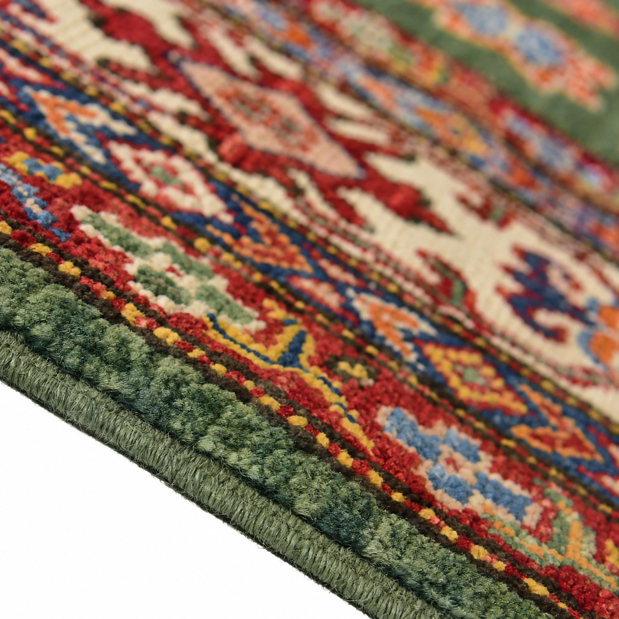 175cm x 260cm Hand Knotted Kazak Rug