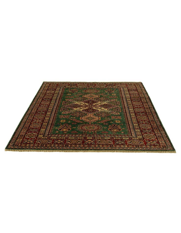 Detail image of 5' x 6' 5 Hand Knotted Kazak Rug