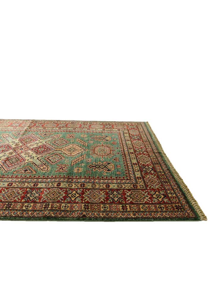 5' x 6' 5 Hand Knotted Kazak Rug