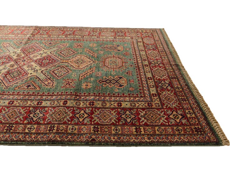 Detail image of 5' x 6' 5 Hand Knotted Kazak Rug