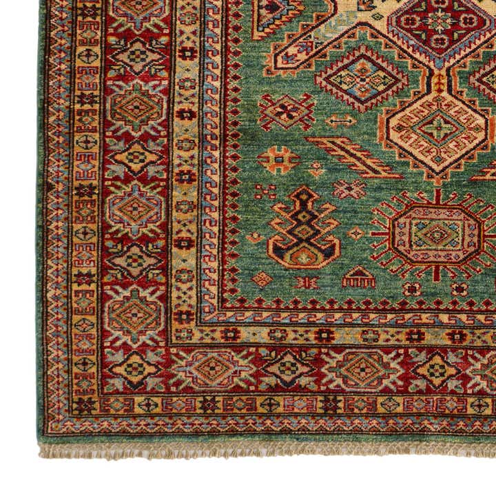 5' x 6' 5 Hand Knotted Kazak Rug