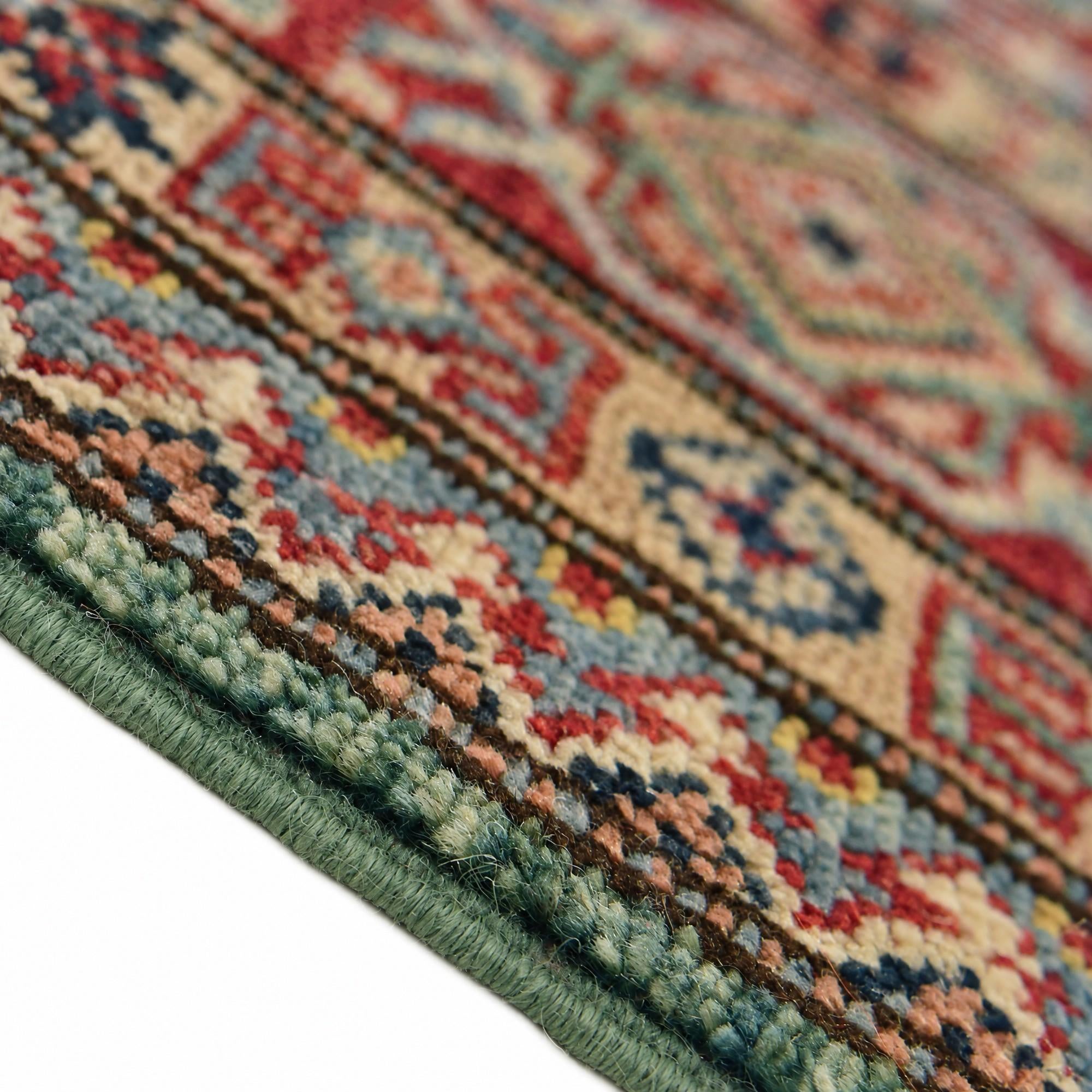 150cm x 195cm Hand Knotted Kazak Rug