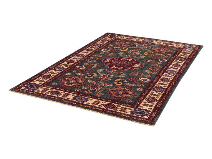 3' 5 x 5' 1 Hand Knotted Kazak Rug