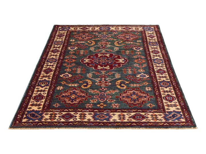 3' 5 x 5' 1 Hand Knotted Kazak Rug