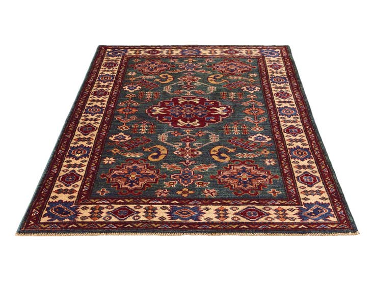 Detail image of 3' 5 x 5' 1 Hand Knotted Kazak Rug