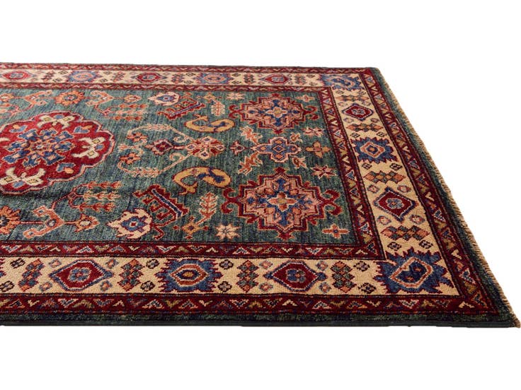Detail image of 3' 5 x 5' 1 Hand Knotted Kazak Rug