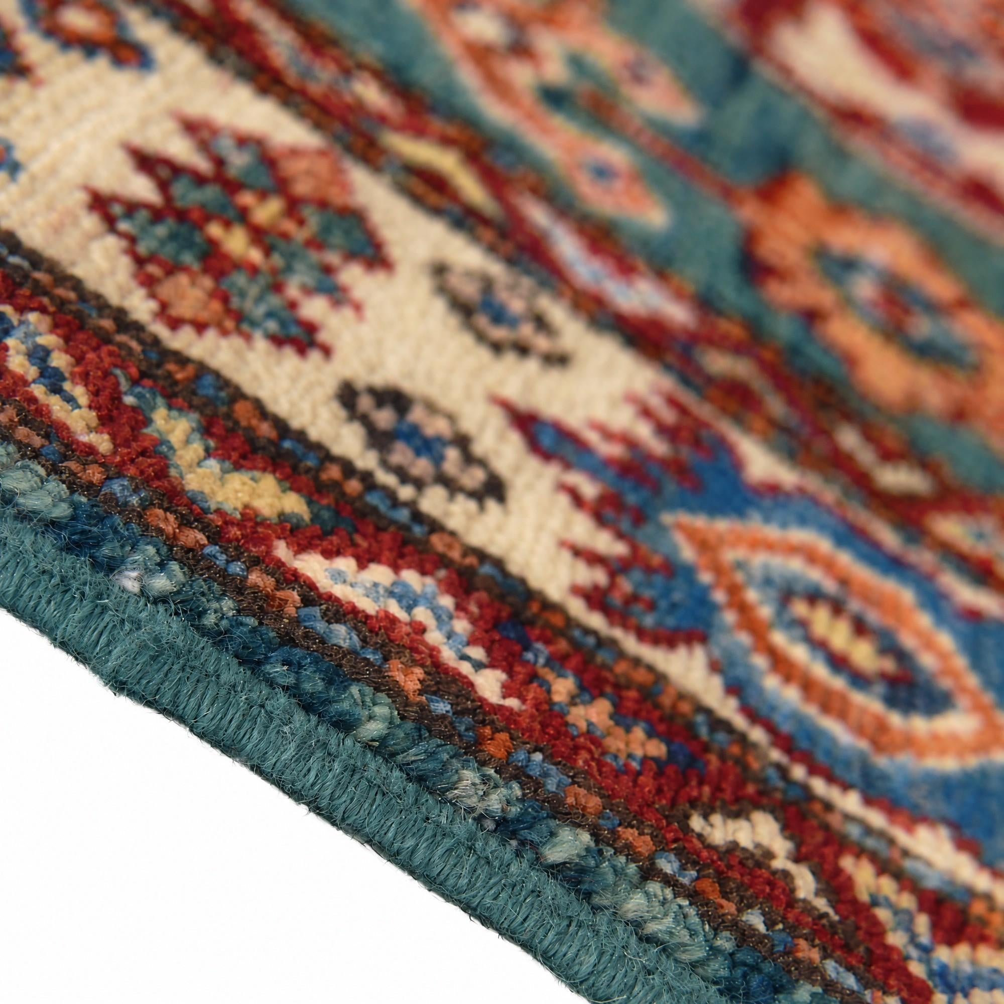 105cm x 155cm Hand Knotted Kazak Rug