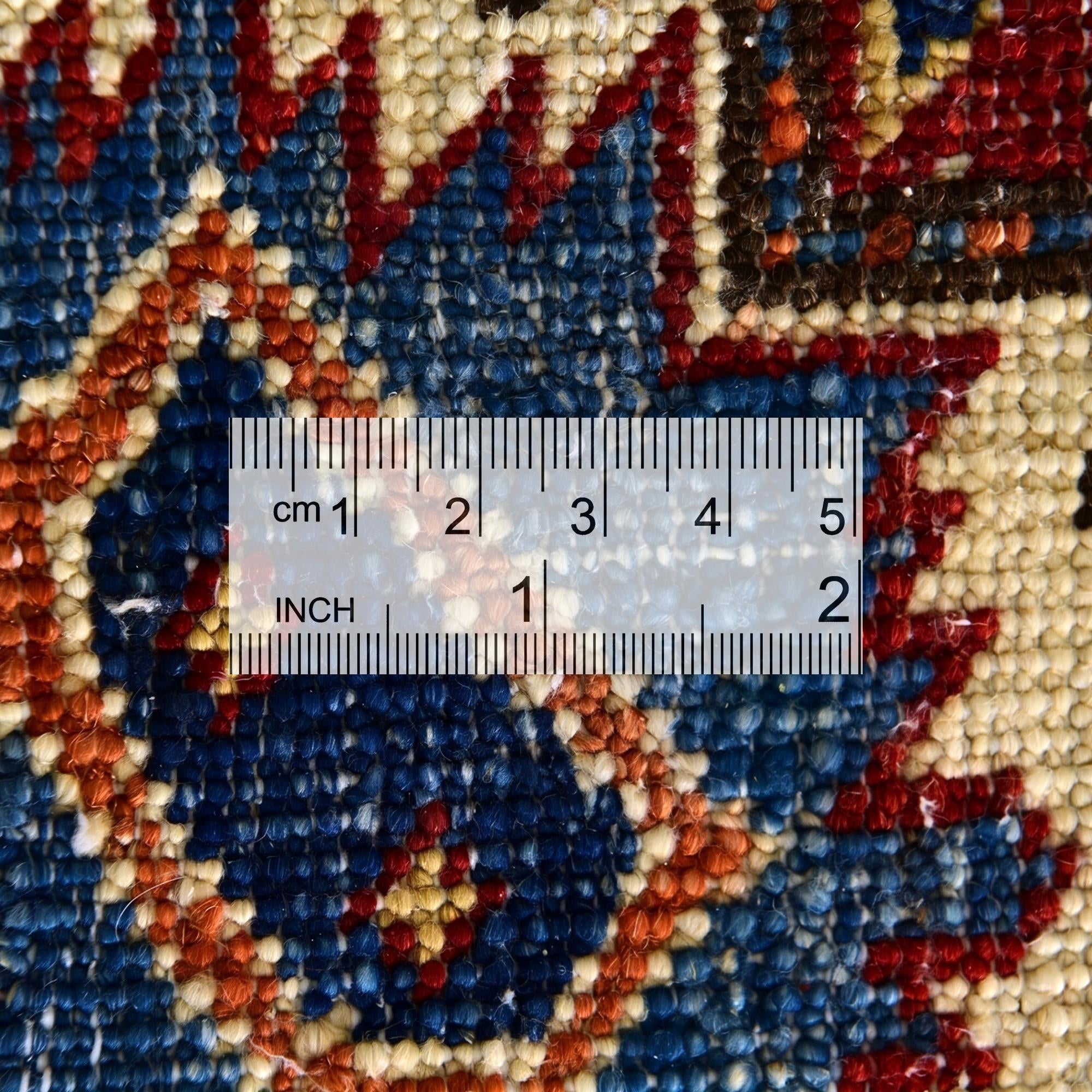3' 5 x 5' 1 Hand Knotted Kazak Rug