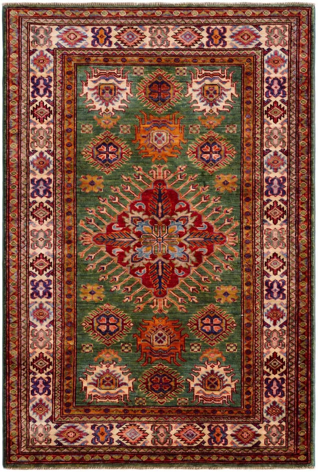 Detail image of 105cm x 150cm Hand Knotted Kazak Rug