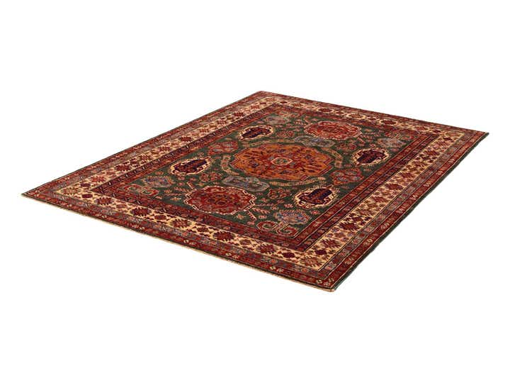 4' 11 x 6' 6 Hand Knotted Kazak Rug