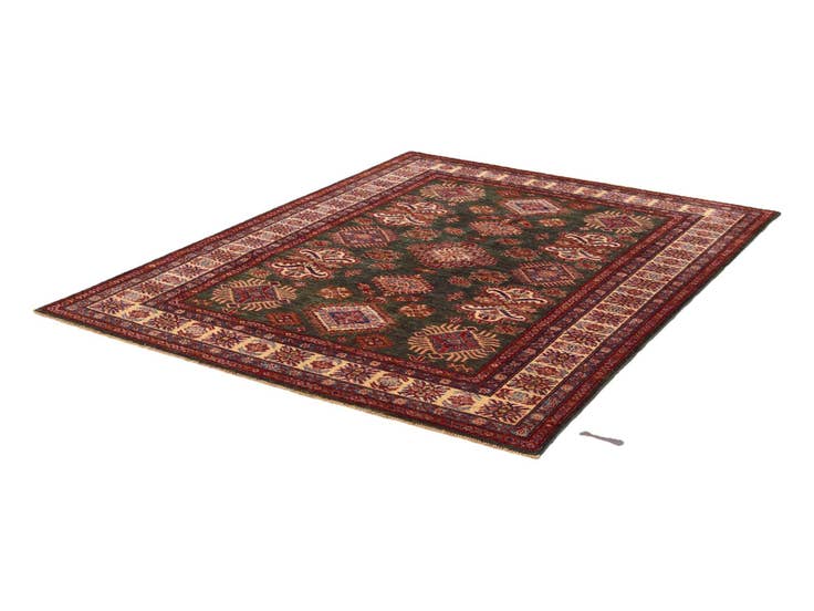Detail image of 5' x 6' 6 Hand Knotted Kazak Rug