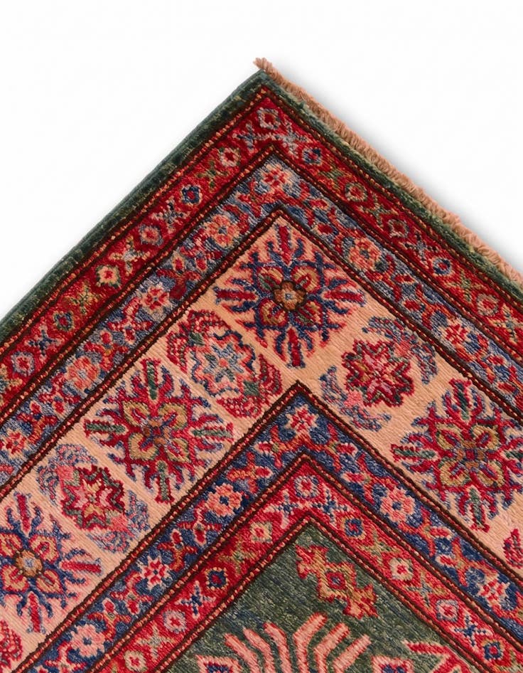 Detail image of 5' x 6' 6 Hand Knotted Kazak Rug