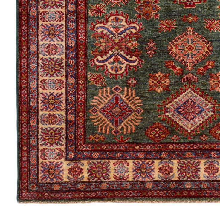 Detail image of 5' x 6' 6 Hand Knotted Kazak Rug