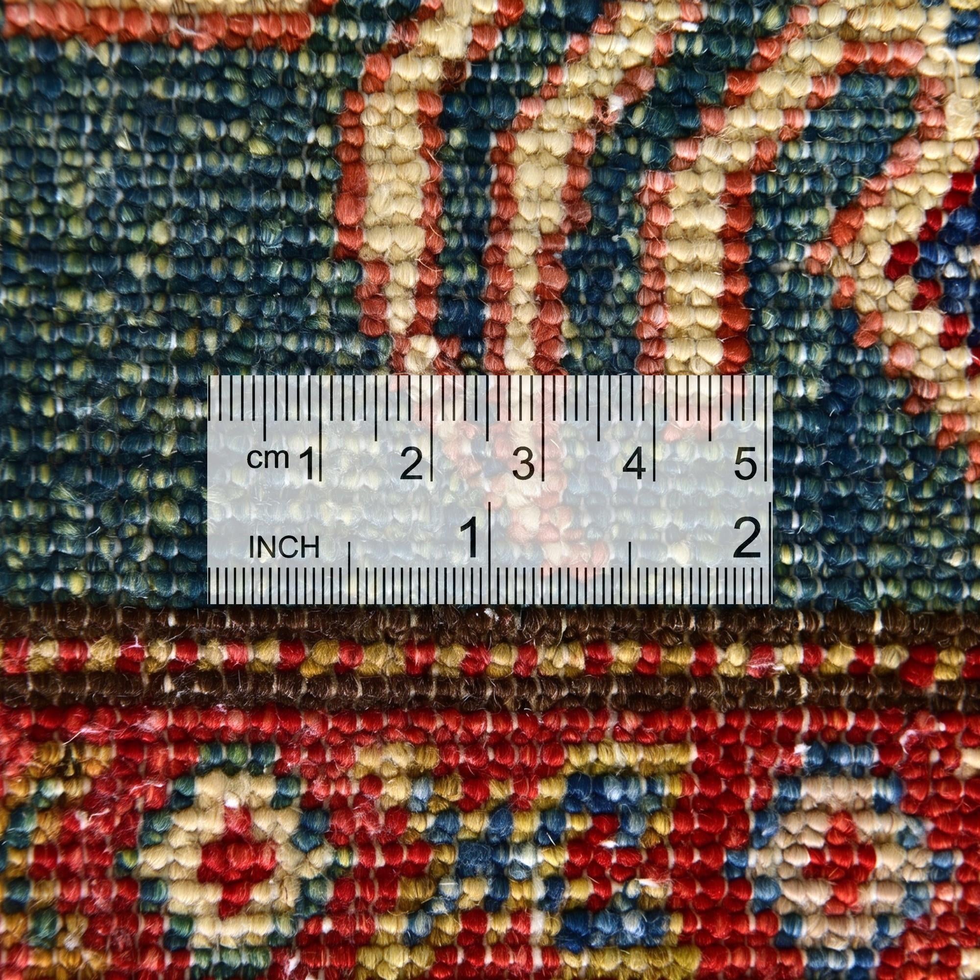 5' x 6' 6 Hand Knotted Kazak Rug