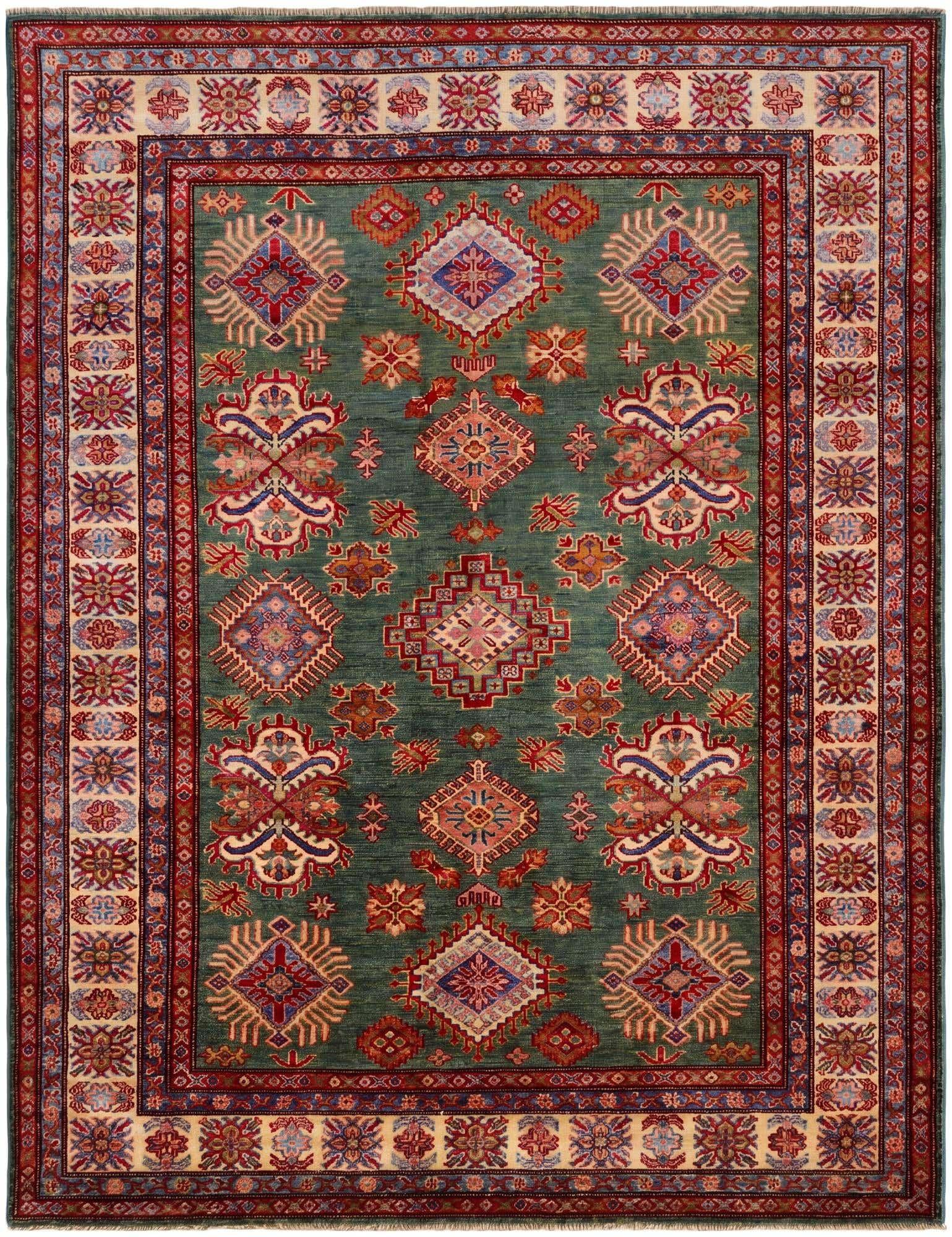 5' x 6' 6 Hand Knotted Kazak Rug