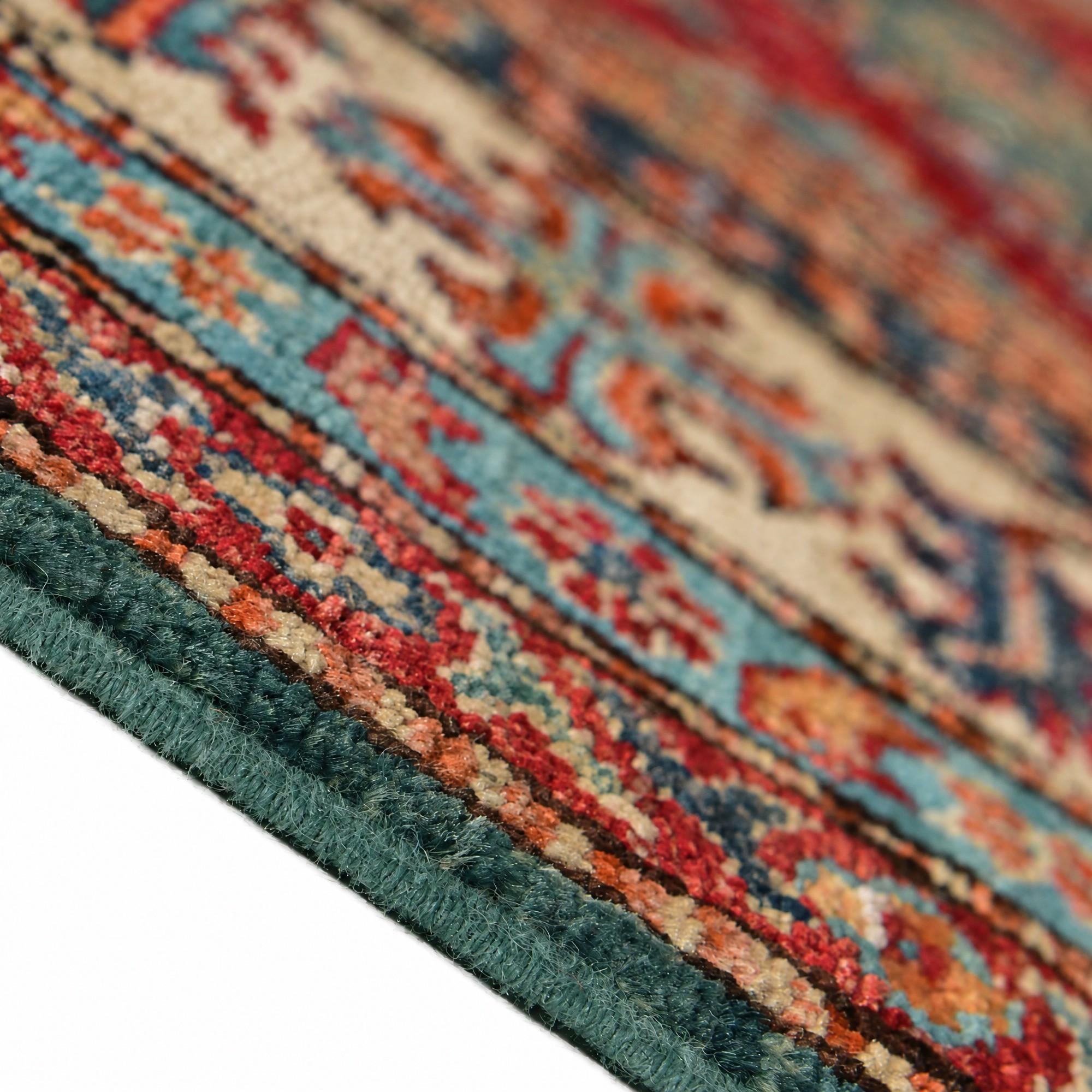175cm x 235cm anudado a mano Kazak Alfombra