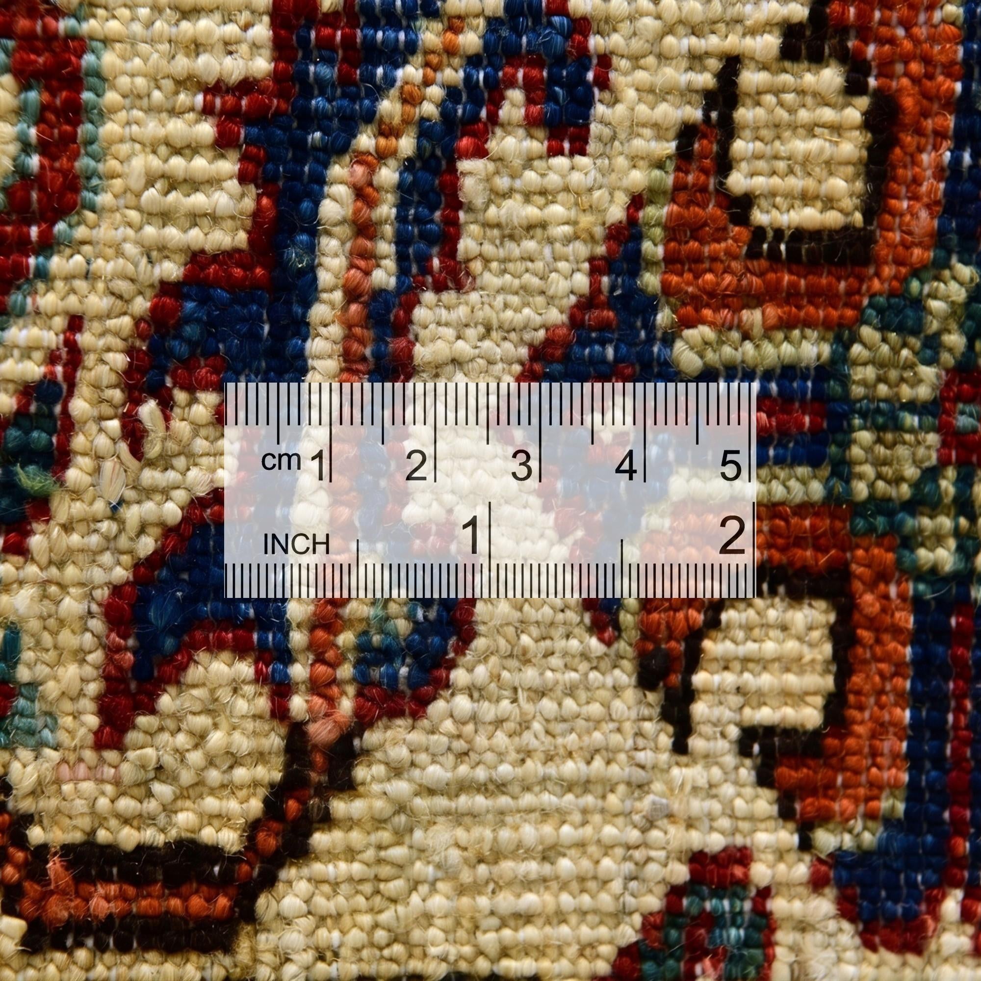 5' 9 x 7' 9 Hand Knotted Kazak Rug