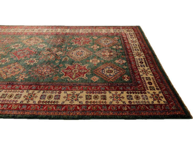 Detail image of 5' 9 x 7' 4 Hand Knotted Kazak Rug