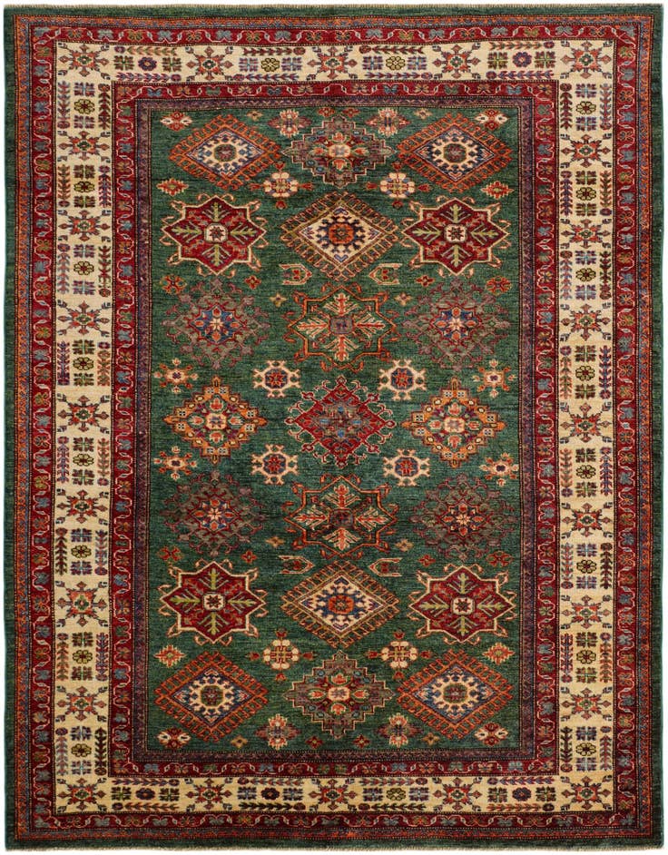 Detail image of 175cm x 225cm Hand Knotted Kazak Rug