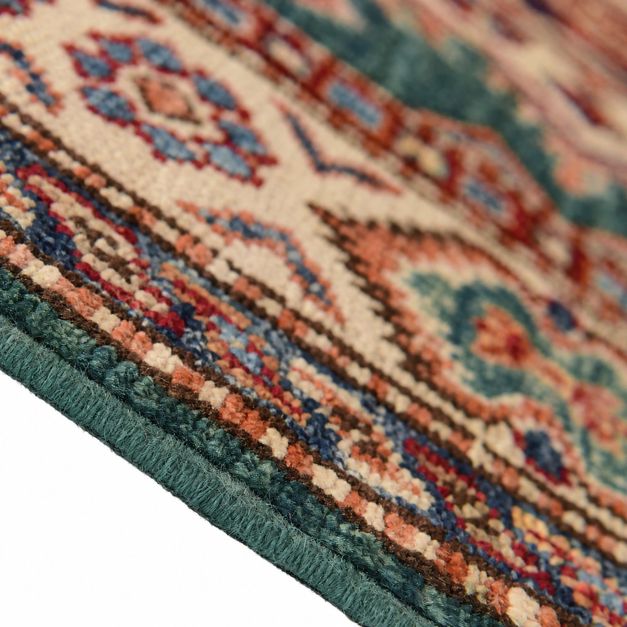 105cm x 145cm Hand Knotted Kazak Rug