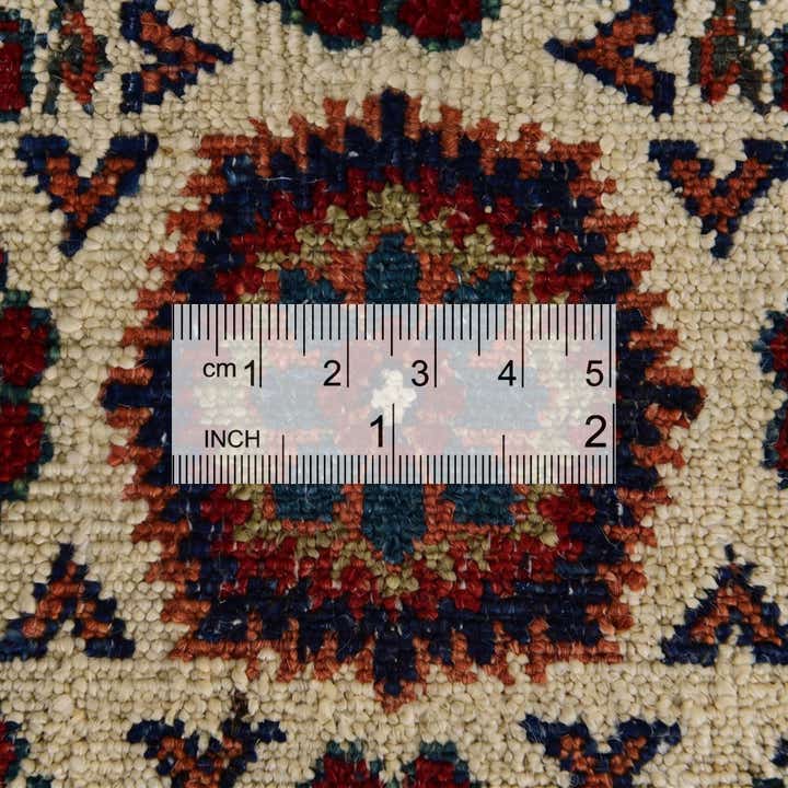 3' 5 x 4' 9 Hand Knotted Kazak Rug