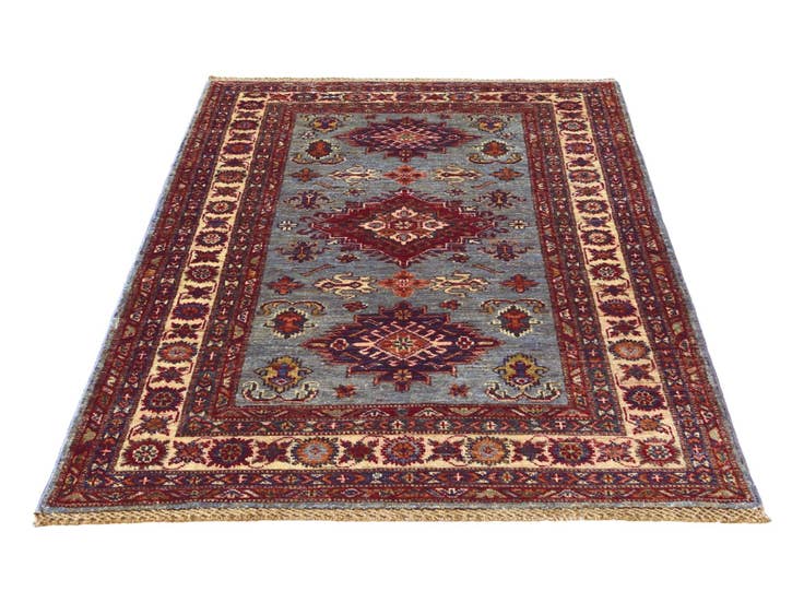 Detail image of 3' 3 x 5' 1 Hand Knotted Kazak Rug