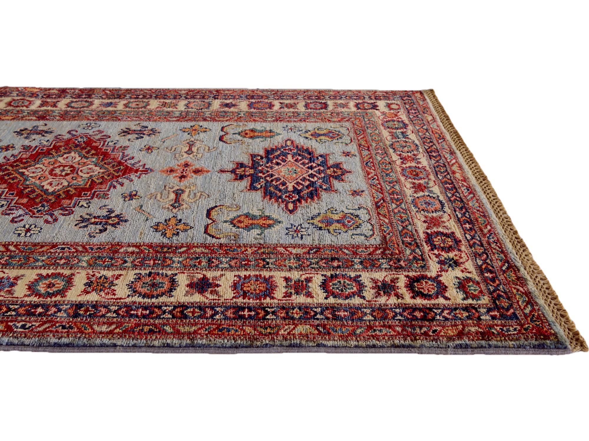 3' 3 x 5' 1 Hand Knotted Kazak Rug
