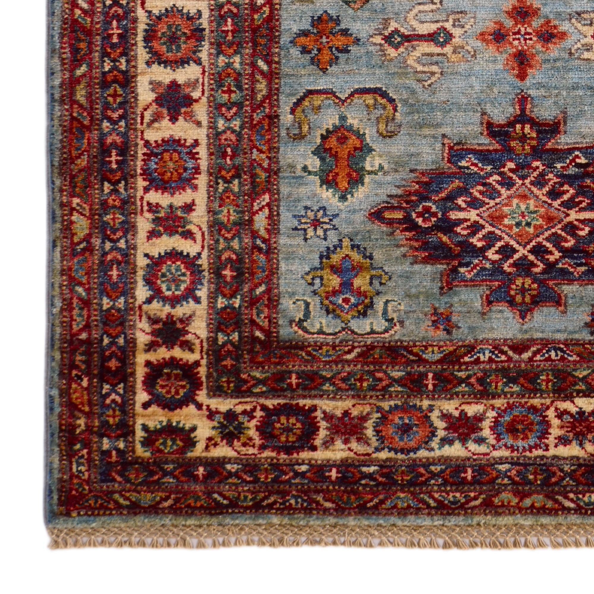 3' 3 x 5' 1 Hand Knotted Kazak Rug
