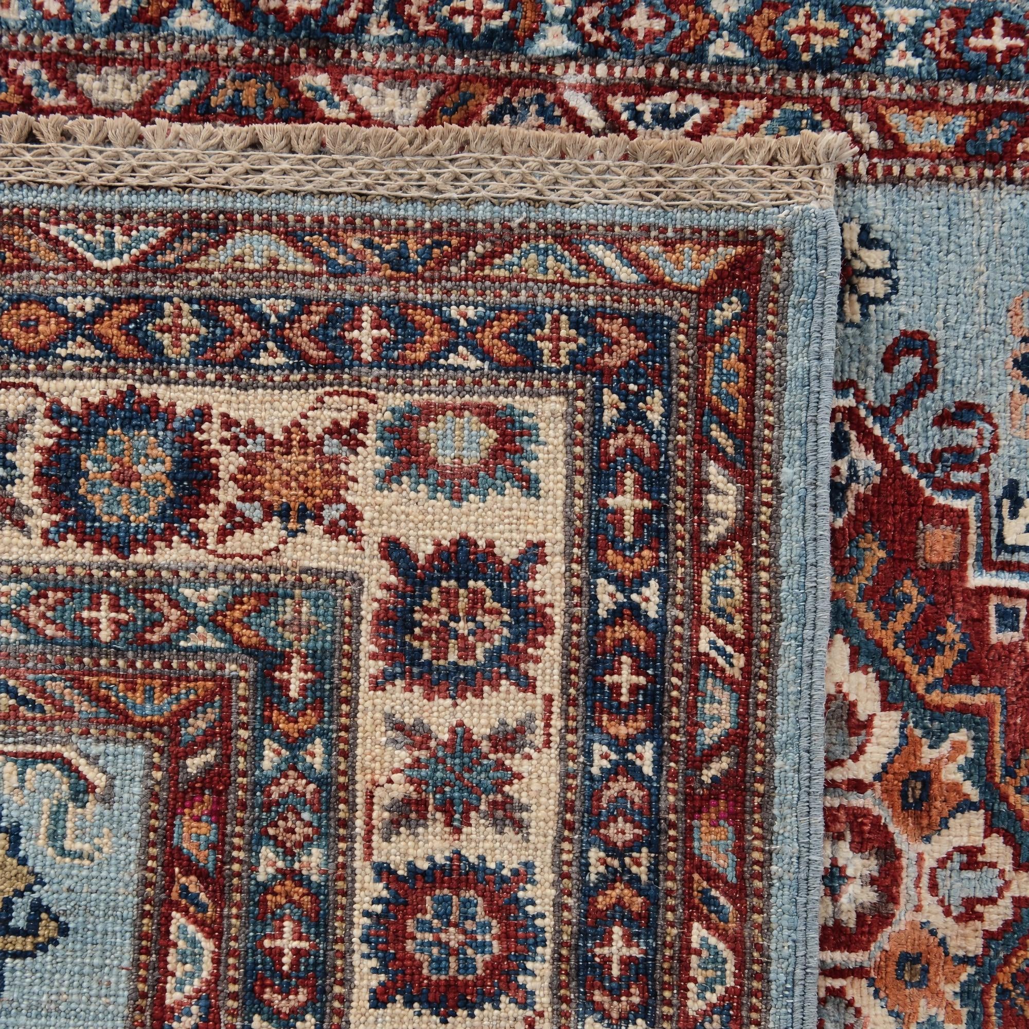 100cm x 155cm Hand Knotted Kazak Rug