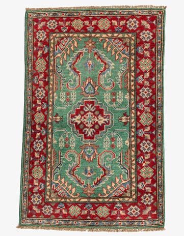 2' 7 x 4' 1 Hand Knotted Kazak Rug
