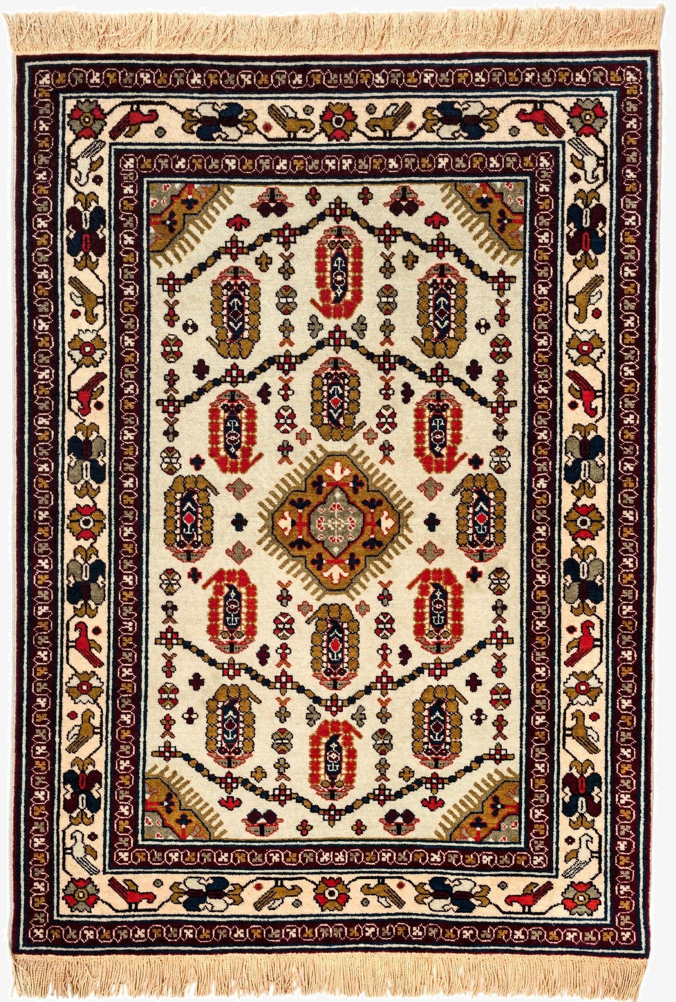 3' 4 x 4' 9 Kazak Rug
