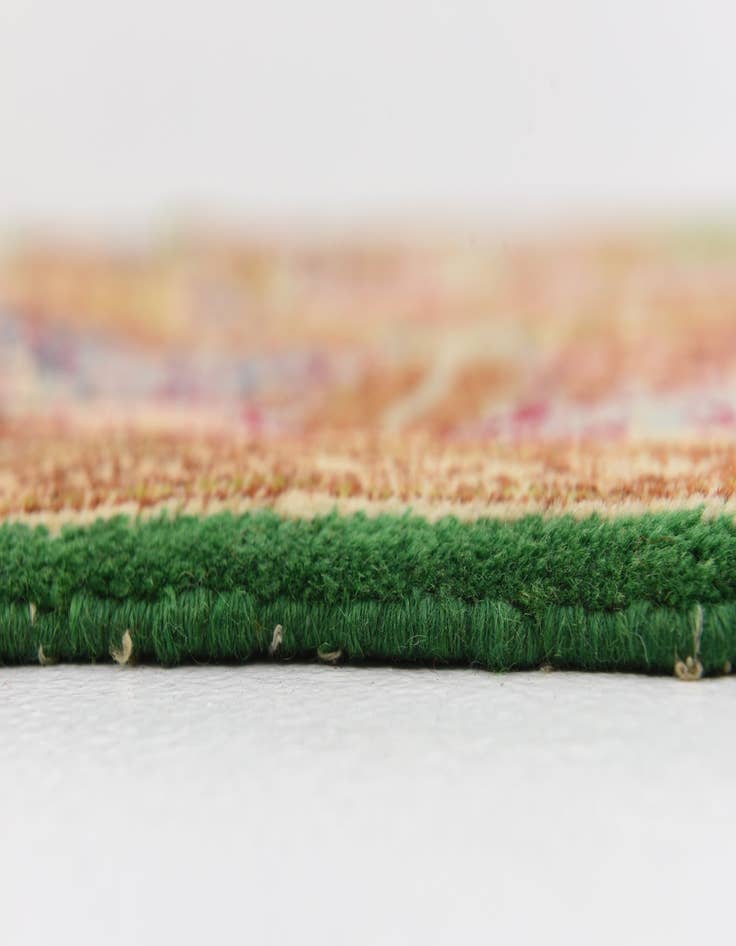 Detail image of 9' 3 x 12' 3  Hand Knotted Kerman Persian Wool Rug