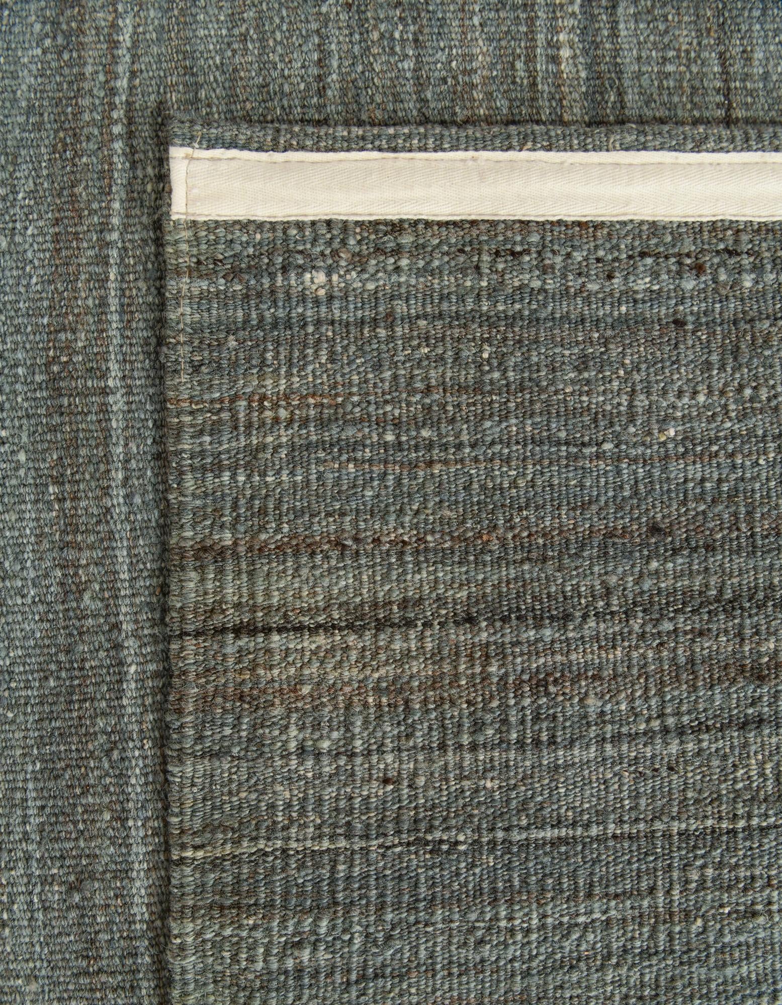 13' 2 x 19' 2 Hand Woven Kilim Afghan Wool Rug